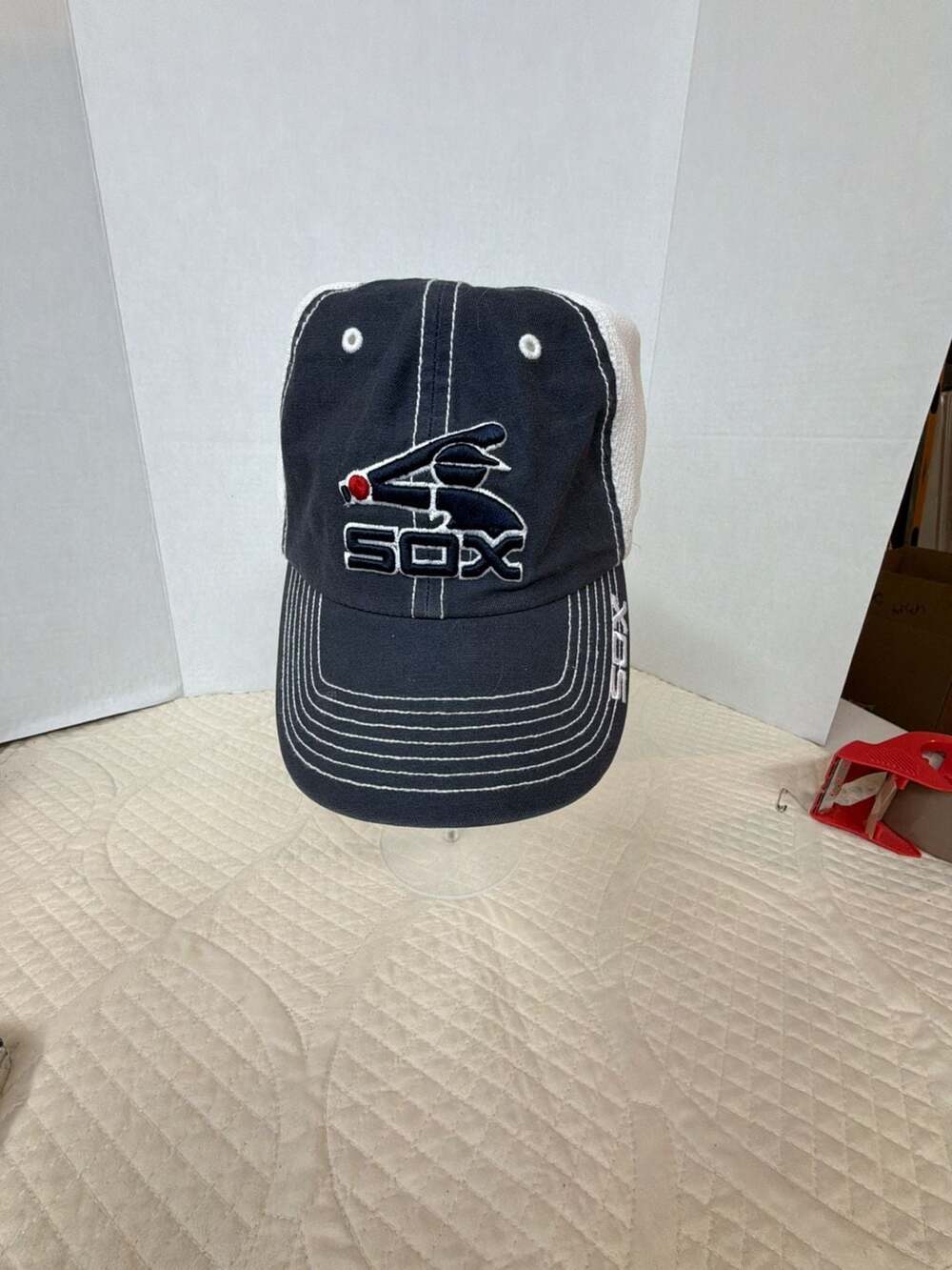 '47 Chicago White Sox Cooperstown Collection Hat Size L-XL Stretch Fit